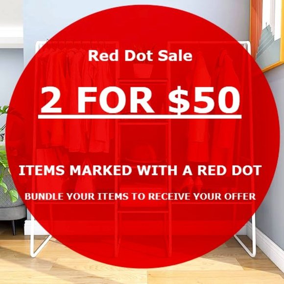 All Items Marked w/ 🔴 are 2 for $50!!!! Bundle! - Picture 1 of 1